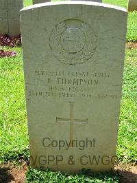 Dar Es Salaam War Cemetery - Thompson, Fredrick Thomas